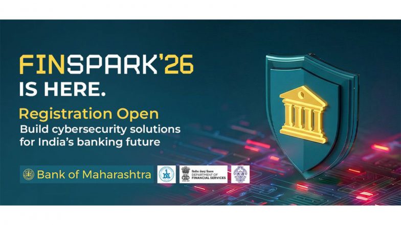 Business News | Bank of Maharashtra Launches FinSpark'26, a National-Level Cybersecurity Hackathon to Secure the Future of Banking