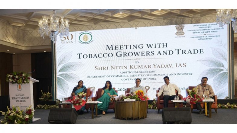 Business News | Department of Commerce Reassessment Focuses on Andhra Pradesh FCV Tobacco Marketing Season 2025-26