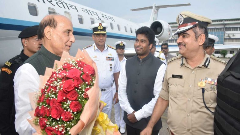 India News | Rajnath Singh Urges Navy Personnel to Master New Technologies Amid Evolving Security Challenges
