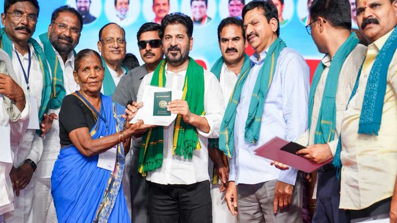 India News | Telangana CM Revanth Reddy Reaffirms 'Aur Ek Baar, Congress Sarkar'; Predicts 117-seat Landslide in 2029