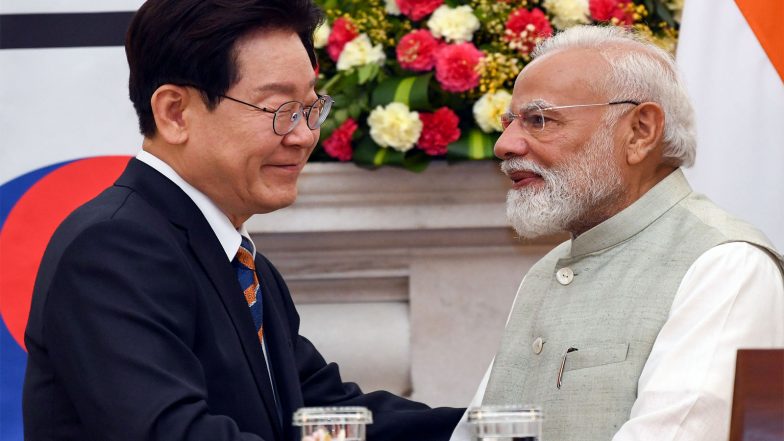 World News | PM Modi Thanks South Korean President for Warm Wishes on India-New Zealand Ties