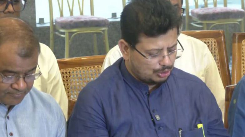 India News | West Bengal: Mamata Banerjee's Loyalist Anubrata Mandal Joins Ritabrata-led Rebel Faction, Named Birbhum District President