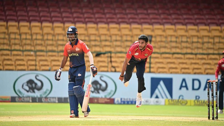 Sports News | Shivamogga Yodhas to Face Bengaluru Blasters in the Maharaja Trophy KSCA T20 Final