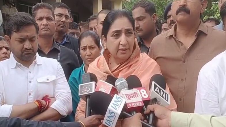 India News | Moshi Building Collapse: Deputy CM Sunetra Pawar Assures Strict Action, Says Rescue Operations Hampered by Toxic Gas and Rain