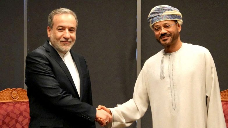 World News | Iran, Oman Hold Talks in Muscat, Discuss Strait of Hormuz Security and Bilateral Ties