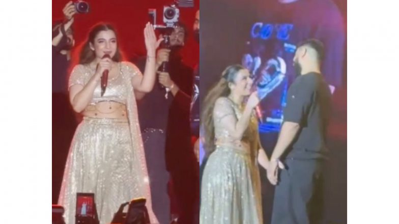 Entertainment News | 'Dhurandhar' Singer Jasmine Sandlas Announces Engagement During Delhi Concert