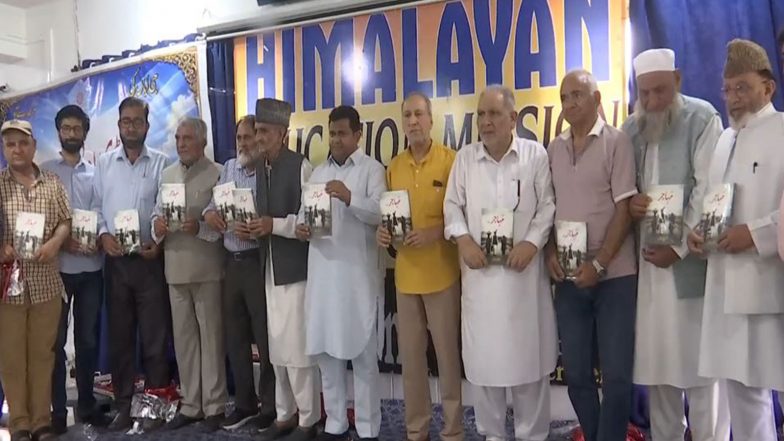 India News | J-K: JKAACL, Dabistan-e-Himala Organise Pahari Literary Meet in Rajouri; Releases 'Muhajer' Novel