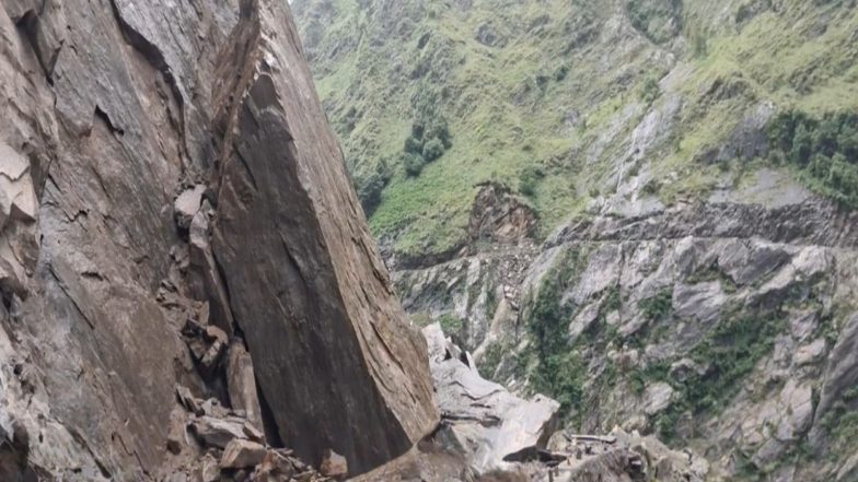 India News | Uttarakhand: BRO Restores Road Connectivity on Kailash Mansarovar Yatra Route After Landslide