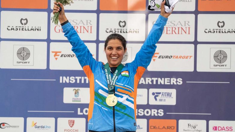 Sports News | ISSF World Cup Shotgun 2026: Neeru Dhanda Clinches Maiden Gold Medal in Trap Event