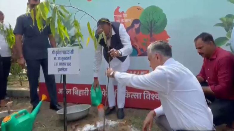 India News | UP Ranks Number One in Increasing Forest Cover Across Country: Deputy CM Brajesh Pathak Ahead of 'Maha Vriksharopan 2026' Launch
