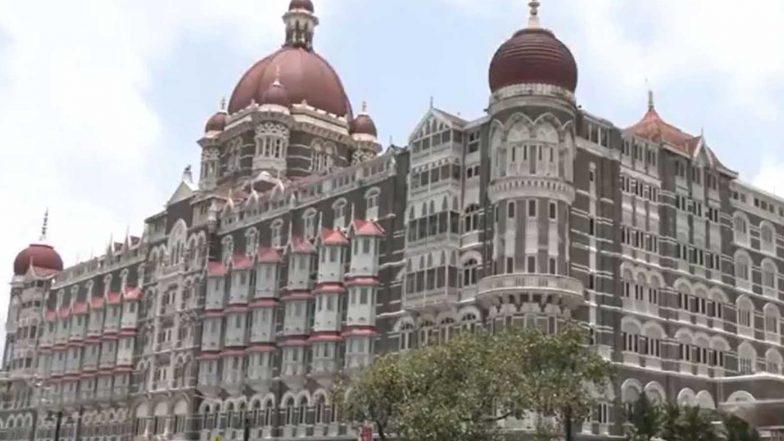 India News | Bomb Threat Call Triggers Security Sweep at Mumbai's Taj Mahal Palace Hotel