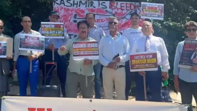 World News | Pakistani Forces Accused of Repression as Kashmiri Diaspora's Protest in Bradford Enters Fifth Day