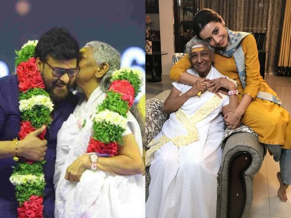 Entertainment News | Chiranjeevi, Trisha Krishnan, Rajinikanth Lead Tributes as S Janaki Laid to Rest with Full State Honours