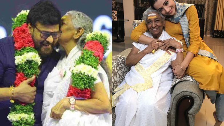 Entertainment News | Chiranjeevi, Trisha Krishnan, Rajinikanth Lead Tributes as S Janaki Cremated with Full State Honours