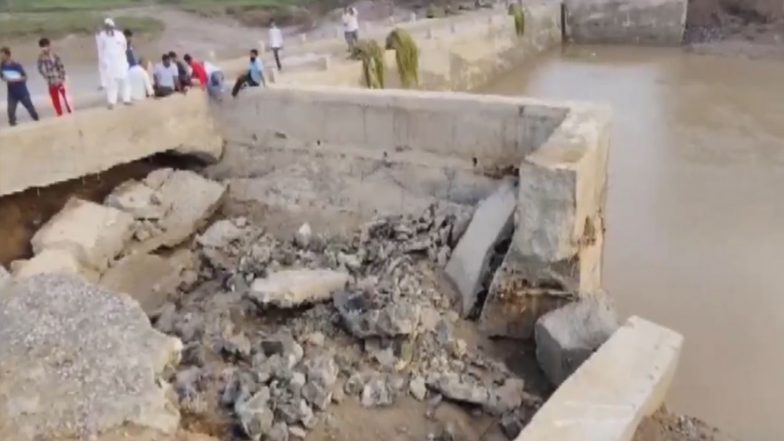 India News | Repair Work Begins on Damaged Retaining Wall of Under-construction Shipra River Culvert in Dewas; Bridge Safe, Says Official