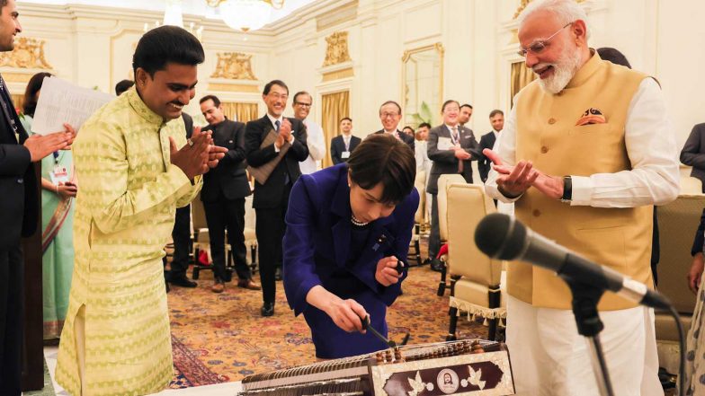 World News | Indian Embassy in Japan Highlights Santoor's Heritage After PM Takaichi Played It at PM Modi-hosted Luncheon