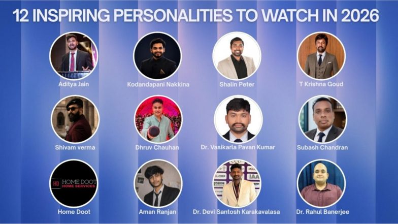 Business News | 12 Inspiring Personalities to Watch in 2026