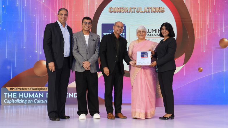 Business News | Lumina Datamatics Recognized as One of the Most Preferred Workplaces 2026-27 for the 2nd Consecutive Year by Marksmen Daily