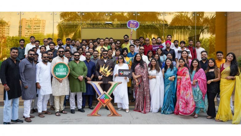 Business News | Investoxpert Celebrates a Decade of Excellence, Marks '10 Years in 10 Cities' Milestone