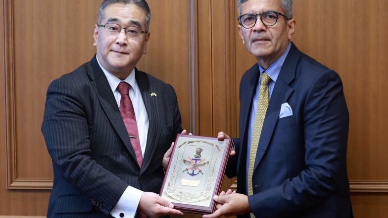 World News | India-Japan Reaffirm Commitment to Free and Open Indo-Pacific Region at 8th Defence Policy Dialogue