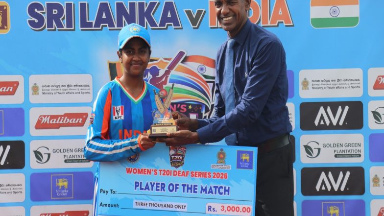 Sports News | India Deaf Women's Team Scripts History with T20 Series Win