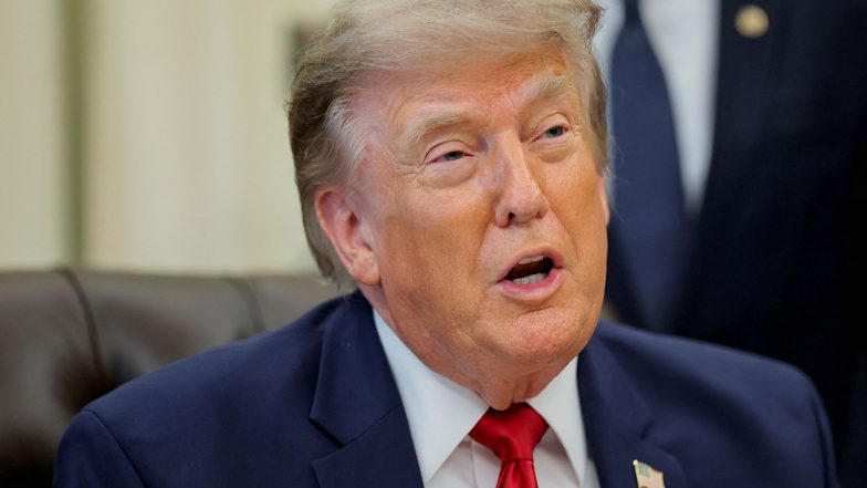 World News | Trump Formally Notifies US Congress of Renewed Military Action Against Iran