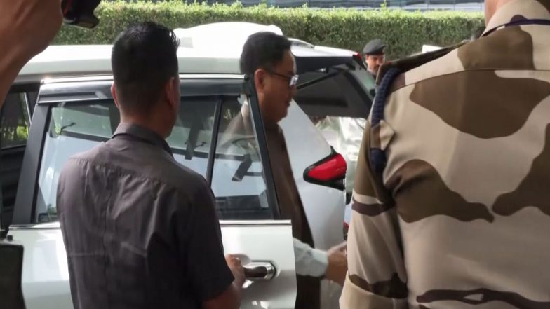 World News | Union Minister Kiren Rijiju Departs for Qatar to Convey India's Condolences over Former Emir's Demise
