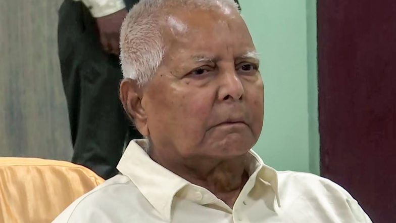 India News | Fodder Scam: SC Declines to Cancel Lalu Yadav's Bail, Asks HC to Expedite Hearing Appeals