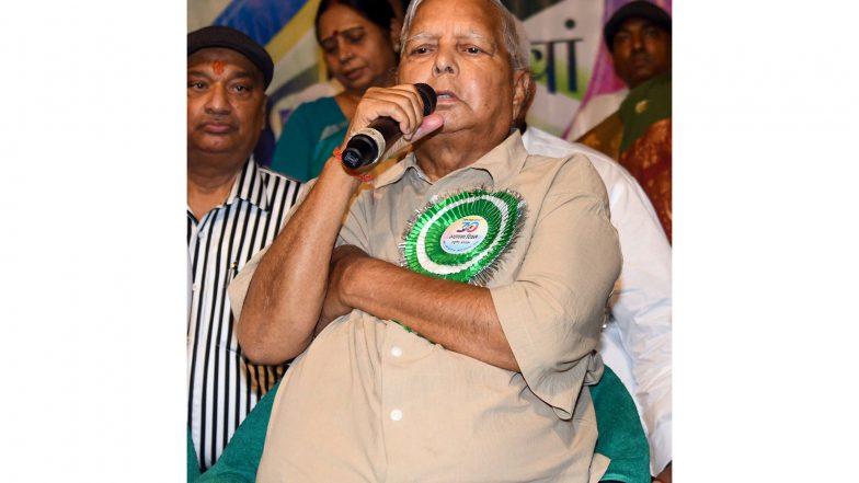 India News | SC Upholds Bail to Lalu Yadav in Fodder Scam, Asks Jharkhand HC to Expedite Hearing of Pending Appeals