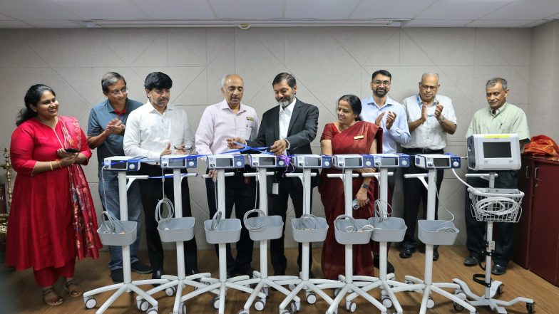 Business News | EnGen Global Donates Vital Medical Equipment to Kanchi Kamakoti CHILDS Trust Hospital, Enhancing Pediatric and Maternal Care