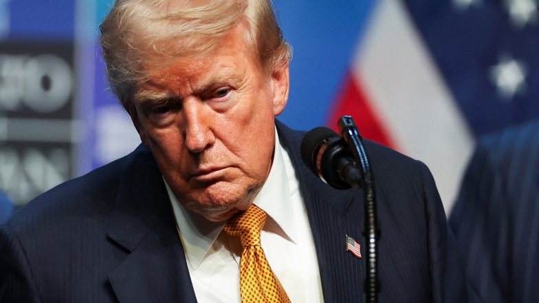 World News | Trump Replaces 20% Hormuz Toll with Trade and Investment Deals Gulf States Will Be Making in US, Says Strait Open to All Traffic Except Iran
