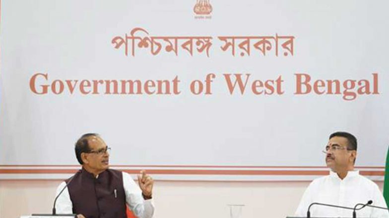 India News | Union Minister Shivraj Singh Chouhan Chairs High-level Review Meeting with West Bengal CM Suvendu Adhikari, State Ministers in Kolkata