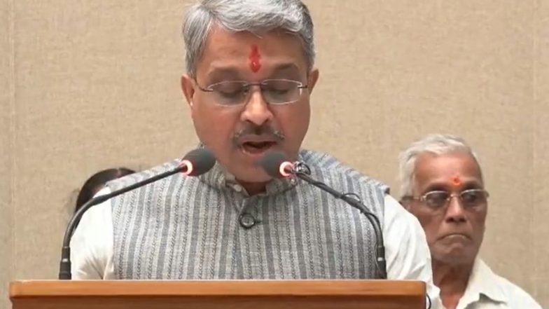 India News | Rajneesh Kumar Agrawal Takes Oath as Rajya Sabha MP