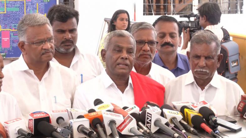 India News | CPM Leader Shanmugam Applauds TN Decisions on Inam Lands, Village Renaming; Demands Action on Forest Evictions, Suez Contract