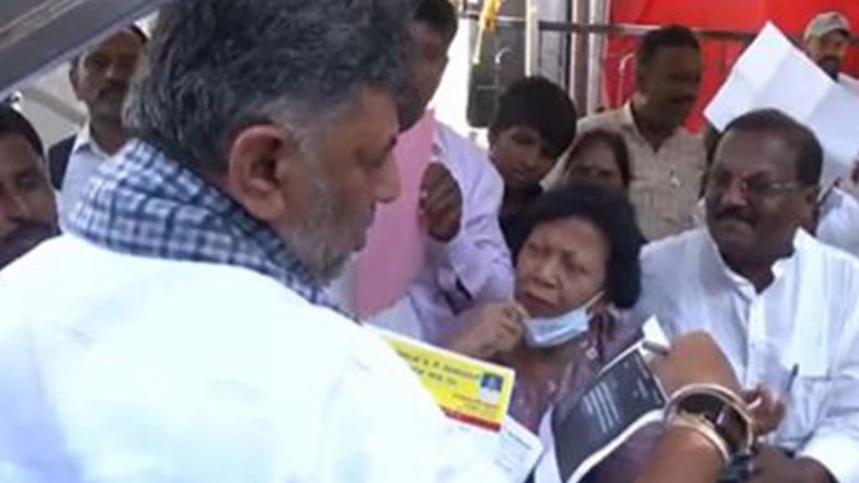 India News | Karnataka CM DK Shivakumar Assures Legal Measures to Address Apartment Owners' Grievances