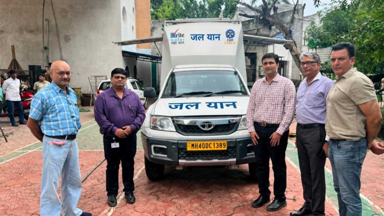 Business News | CSIR-CSMCRI Powers JAL-YAAN, India's First Compact, Solar-integrated, Self-powered Multi-source Water Purification Van with Rite Water