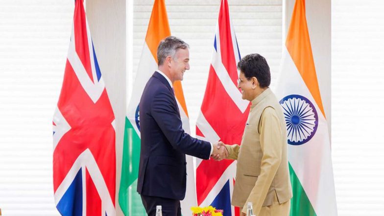 Business News | UK Officials Laud Piyush Goyal for Leading from the Front on India-UK FTA