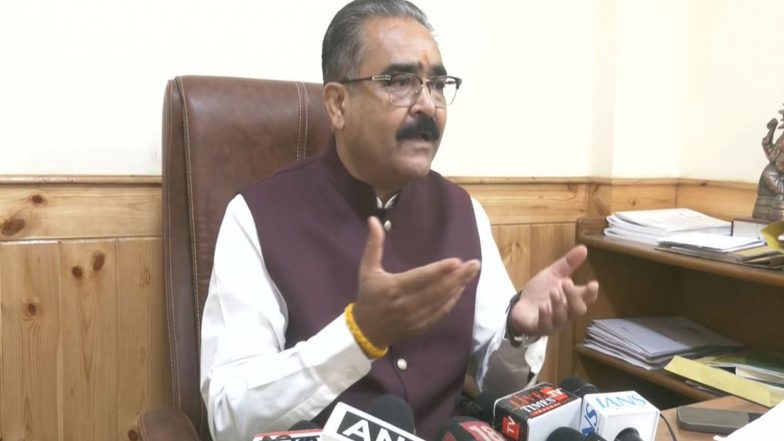India News | Himachal: Congress Govt Failed on Law and Order, Employment, Industrial Development, Says BJP's Bikram Thakur