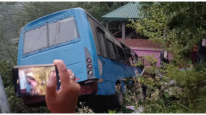 India News | Himachal Pradesh: HRTC Bus Accident in Rampur Sub-division; Two Dead, Treatment of Injured Underway