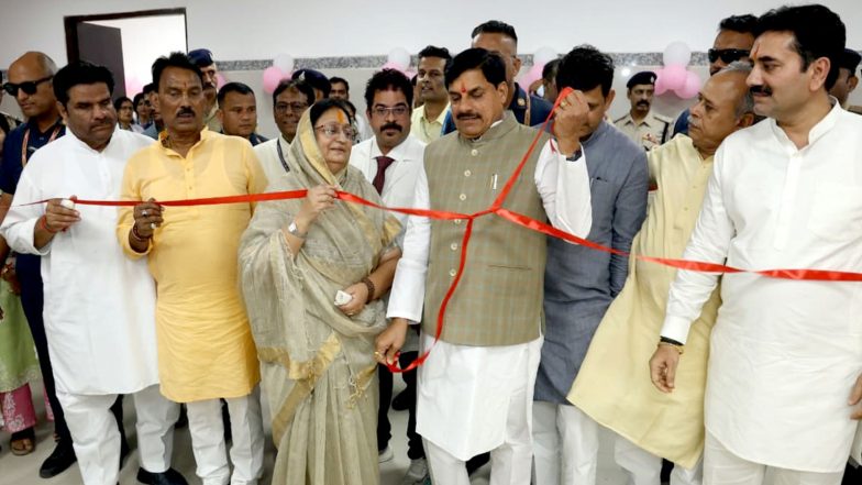 India News | MP CM Yadav Inaugurates Newly Constructed 300-bed District Hospital in Indore