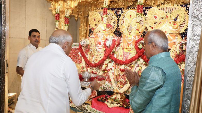 India News | CM Bhupendra Patel Participates in Jagannath Temple's Maha Aarti in Ahmedabad
