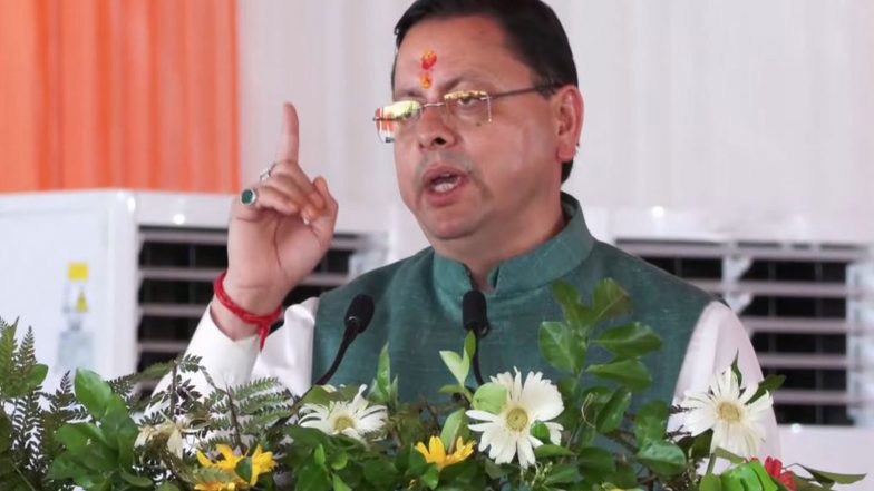 India News | Uttarakhand CM Distributes Welfare Material, Financial Aid Under 'Seva, Good Governance and Dedication' Fortnight
