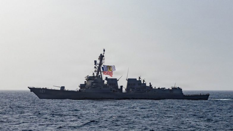World News | US Launches Second Wave of Strikes on Iran, Targets Military Capabilities Threatening Hormuz Transit