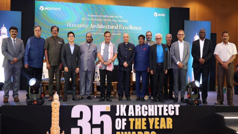 India News | Assam CM Presents 35th JK Architect of the Year Awards 2026