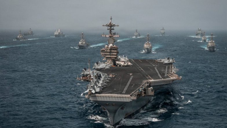World News | US Forces Disabled Empty Oil Tanker Transiting Towards Iran Amid Blockade, Says Centcom