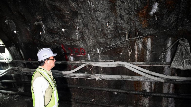 India News | Jharkhand Worker Dies After Concrete Lining Collapses Inside Silkyara Tunnel; NHIDCL Launches Probe
