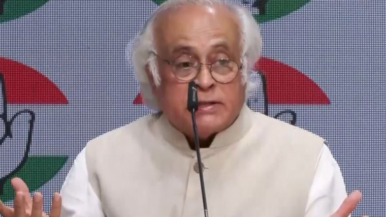 India News | Congress to Raise Ram Temple Donations, Paper Leaks, Ethanol Issue and Foreign Policy in Monsoon Session: Jairam Ramesh