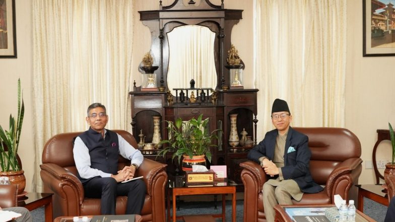 World News | India-Nepal Discuss Deepening Ties, Advancing Agenda in Priority Sectors
