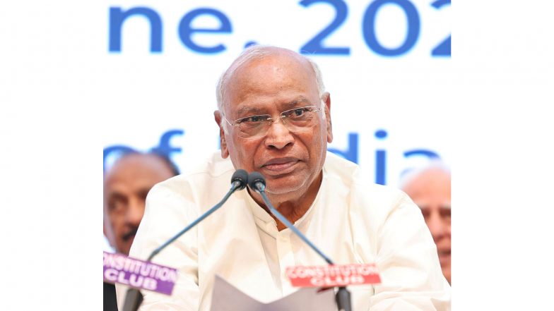 India News | Mallikarjun Kharge Urges PM Modi to Call All-party Meeting to Discuss Delimitation