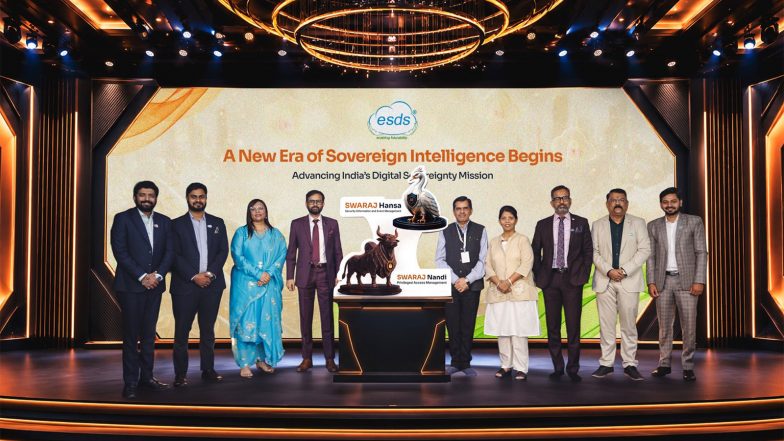 Business News | ESDS Launches Swaraj Nandi and Swaraj Hansa, Two Sovereign Enterprise Security Platforms Built Entirely in India